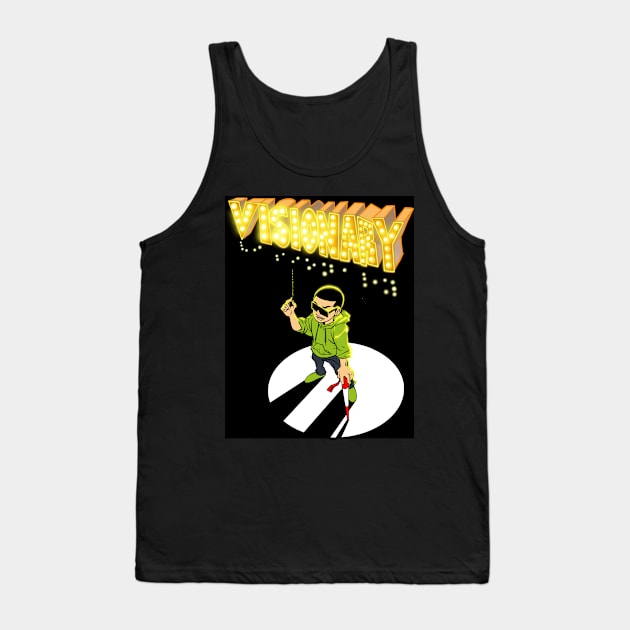 Visionary - Danny Tank Top by Diva and the Dude